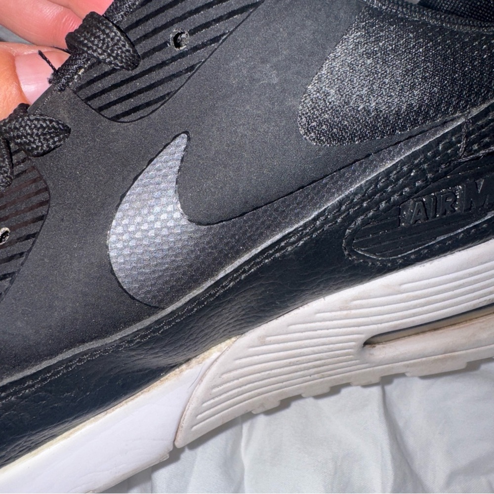 Nike Air Max Black and Gray Men's Sneakers